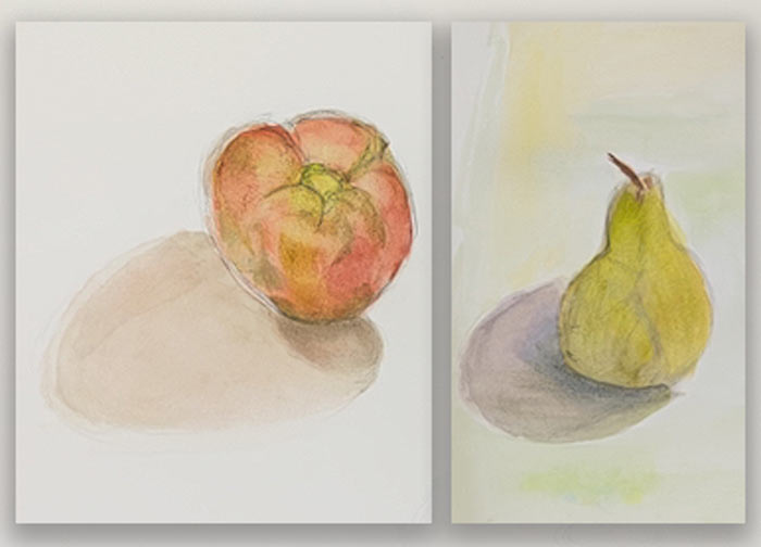 Jila–Fruit-studies-in-Watercolour