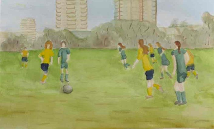 Olivia,-Soccer-Game,-Watercolour