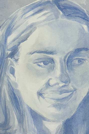 Stephanie-Davies-Self-Portrait-Watercolour